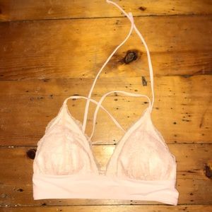 Light pink bikini top